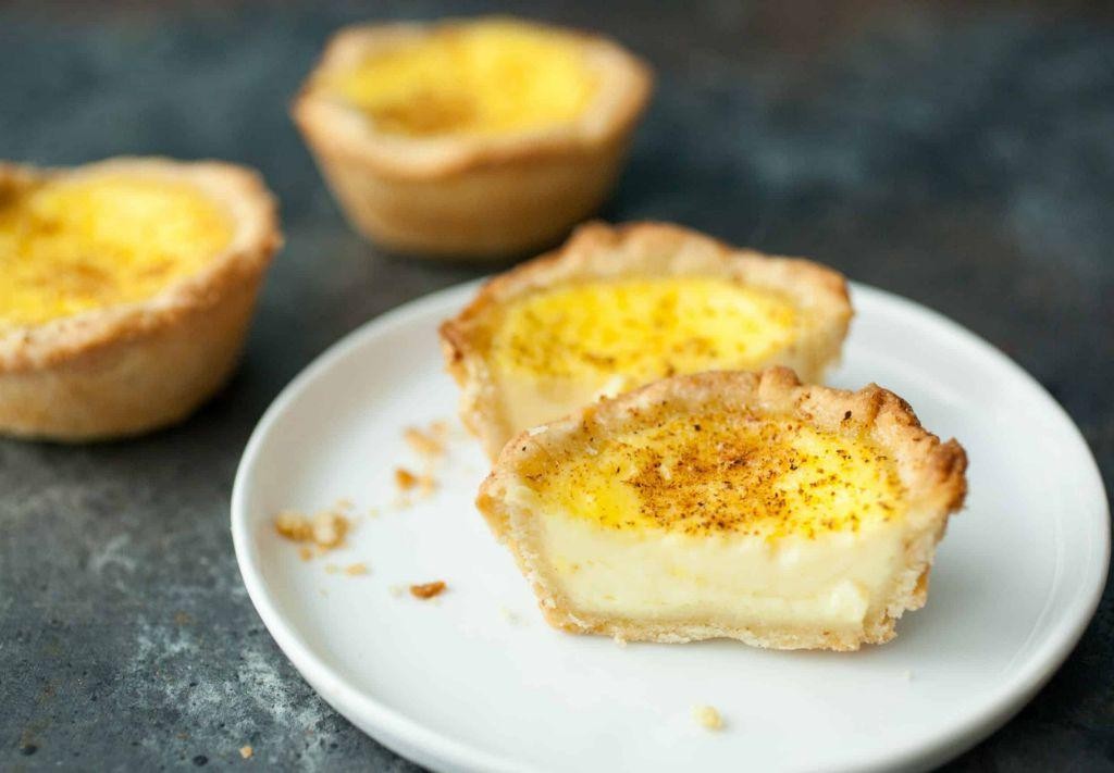Golden Egg Yolk Custard Tarts