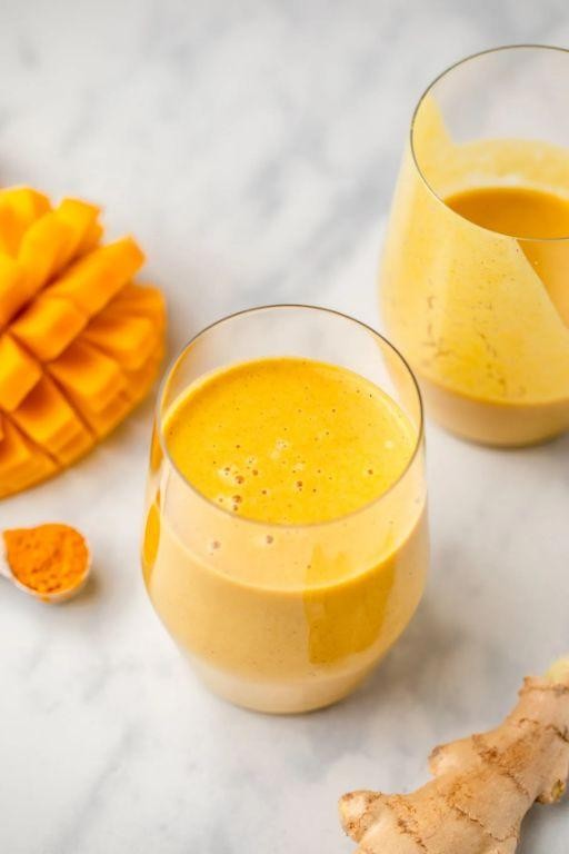 Golden Milk Mango Smoothie