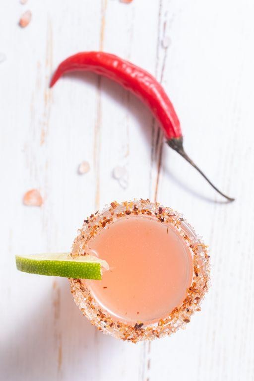 Grapefruit Chili Candy Shot