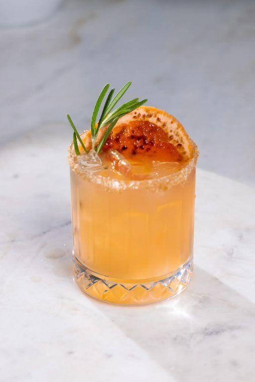 Grapefruit Rosemary Margarita