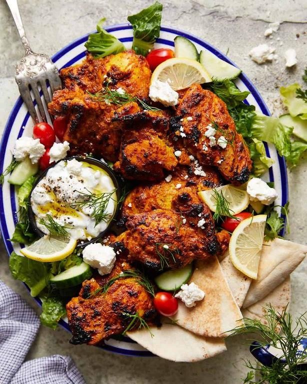 Greek Yogurt Marinated Baked Chicken