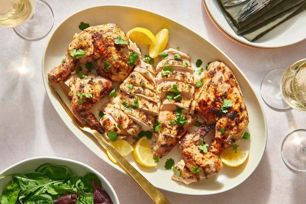 Greek Yogurt Marinated Grilled Chicken