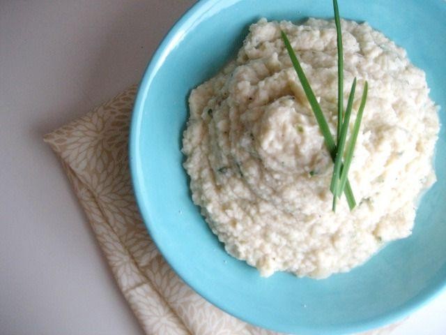 Greek Yogurt Mashed Cauliflower