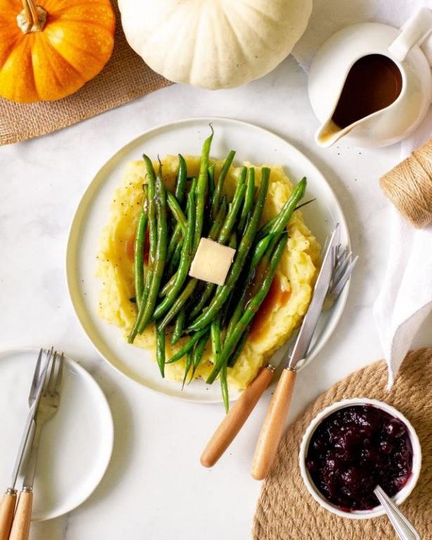 Green Bean and Potato Puree