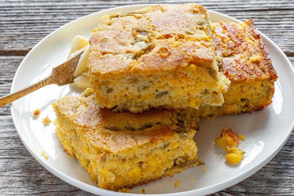 Green Chile Cornbread