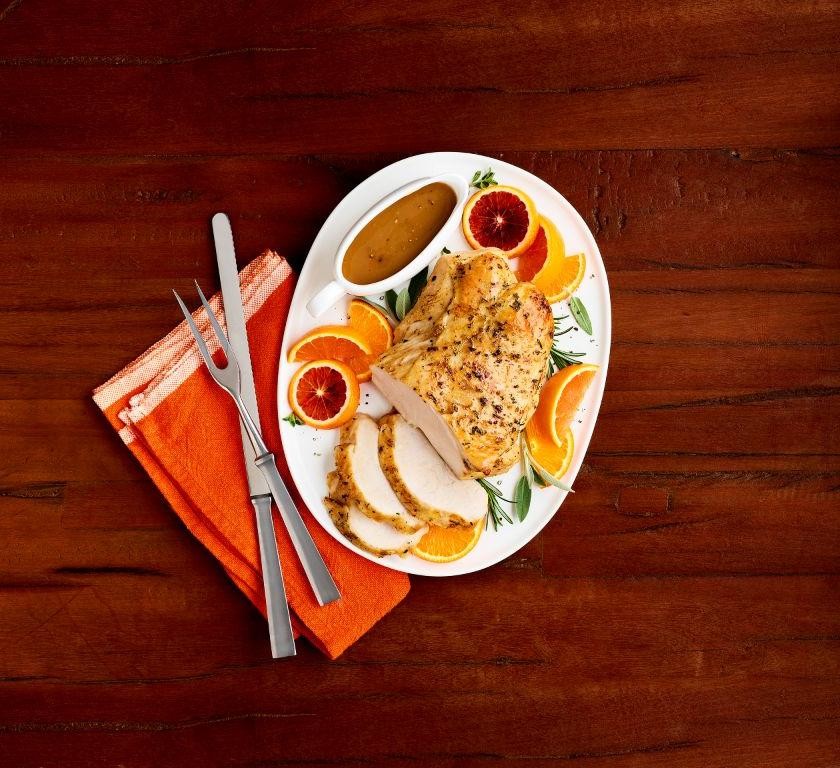 Grilled Butterball Turkey Breast with Citrus Marinade