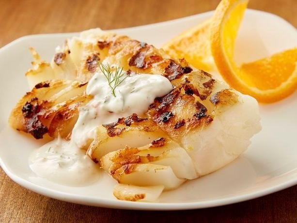 Grilled Cod with Citrus Marinade