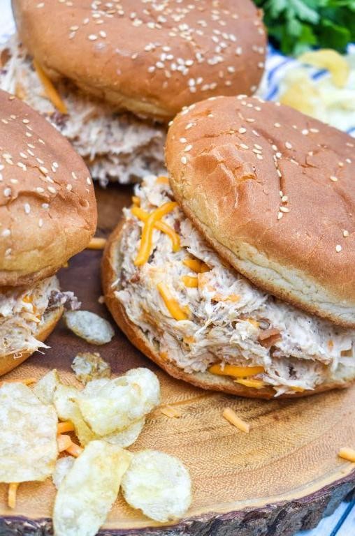 Grilled Crack Chicken Breast Sandwiches