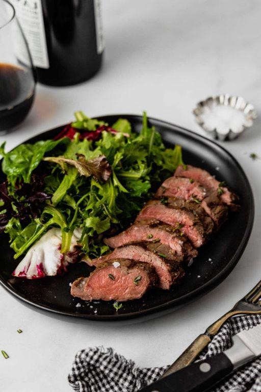 Grilled Deer Tenderloin with Herb Marinade