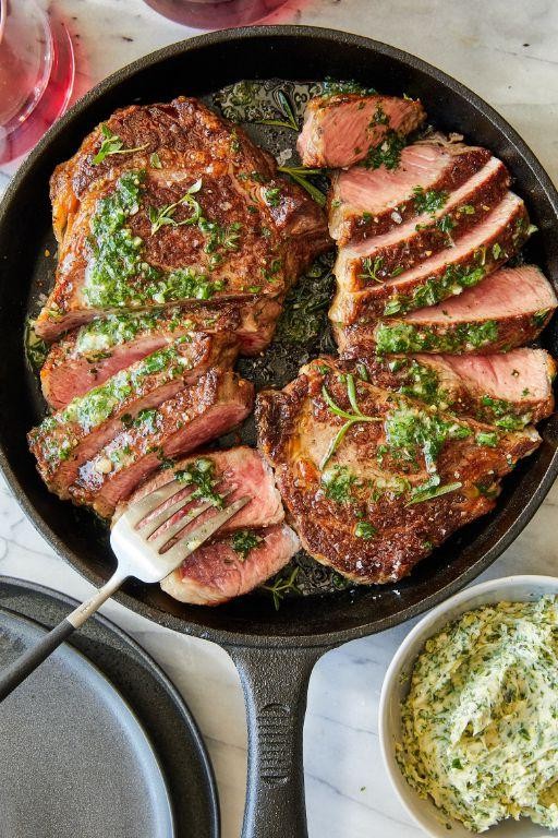 Grilled Garlic Butter Steak