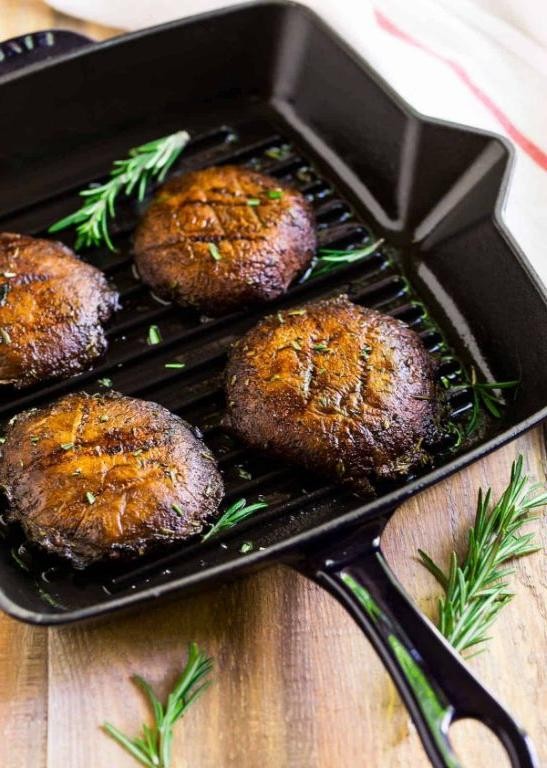 Grilled Portobello Mushrooms