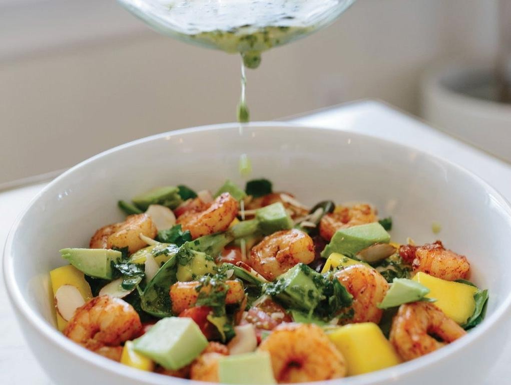Grilled Shrimp and Mango Salad