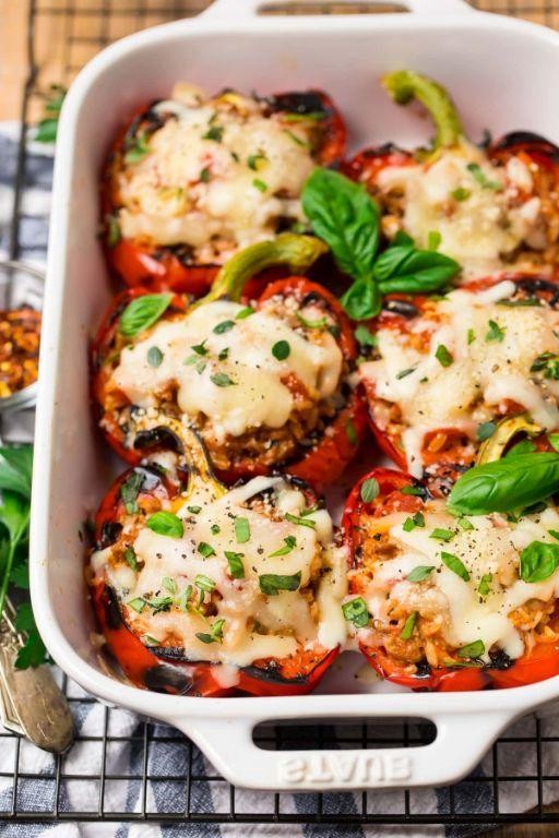 Grilled Stuffed Bell Peppers