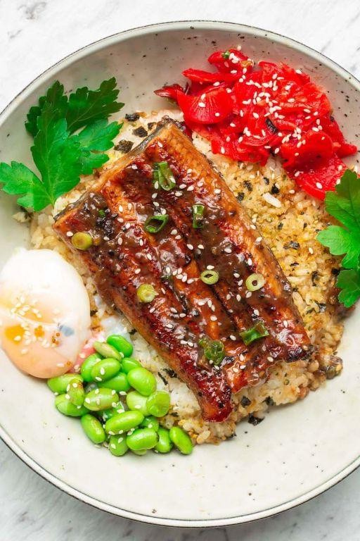 Grilled Unagi with Teriyaki Glaze