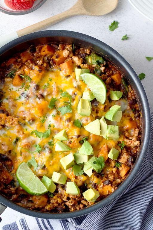 Ground Turkey Sweet Potato Tacos