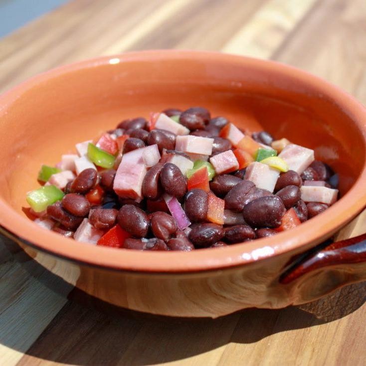 Ham and Black Bean Salad