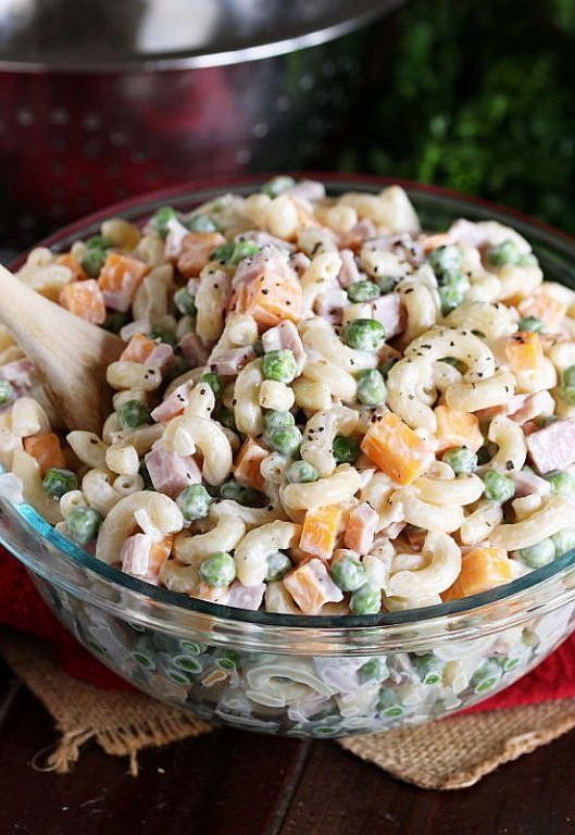 Ham and Cheese Pasta Salad