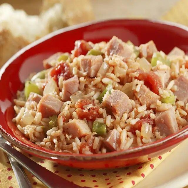 Ham and Rice Jambalaya