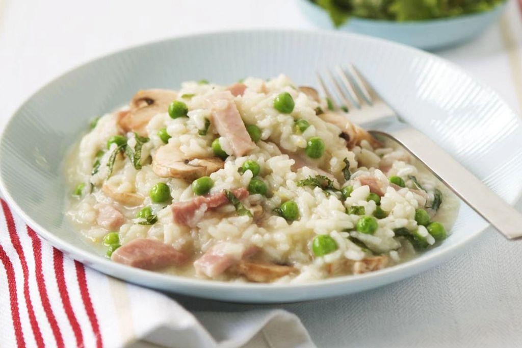 Ham and Rice Risotto