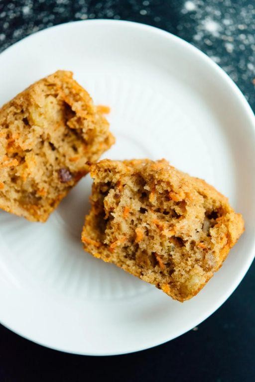 Healthy Carrot Muffins