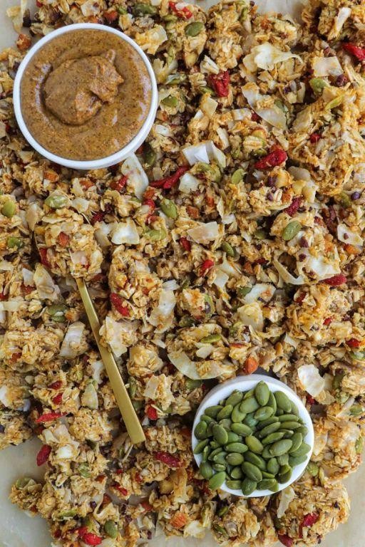 Healthy No Bake Granola Snack Mix