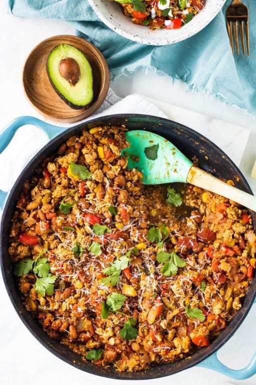 Healthy Turkey and Quinoa Skillet