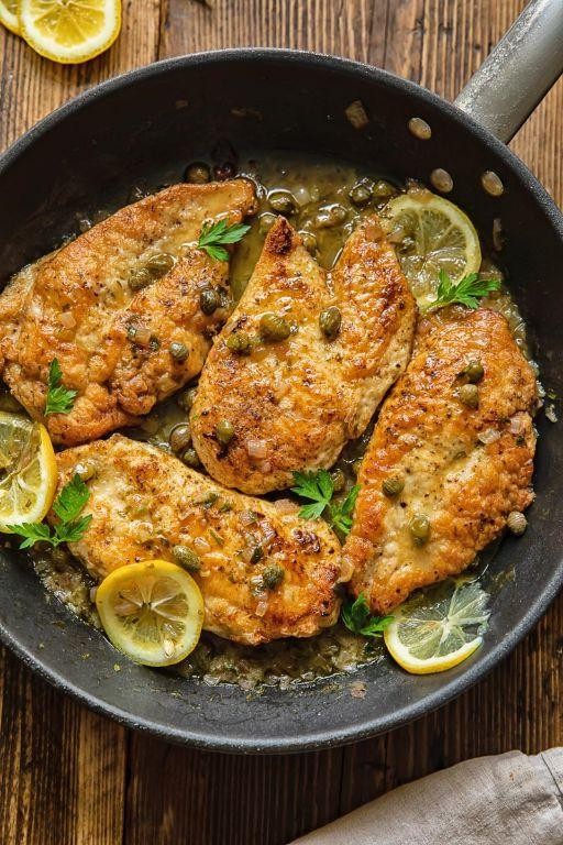 Heavenly Chicken Piccata with Capers