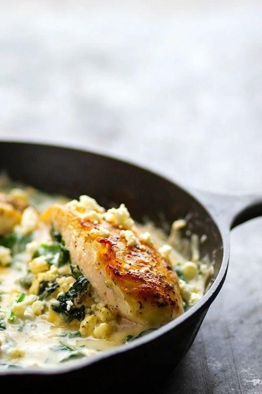 Heavenly Stuffed Chicken Breast with Spinach and Feta