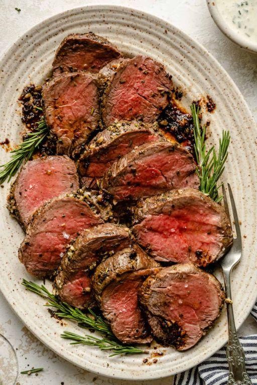 Herb-Crusted Beef Tenderloin Steak