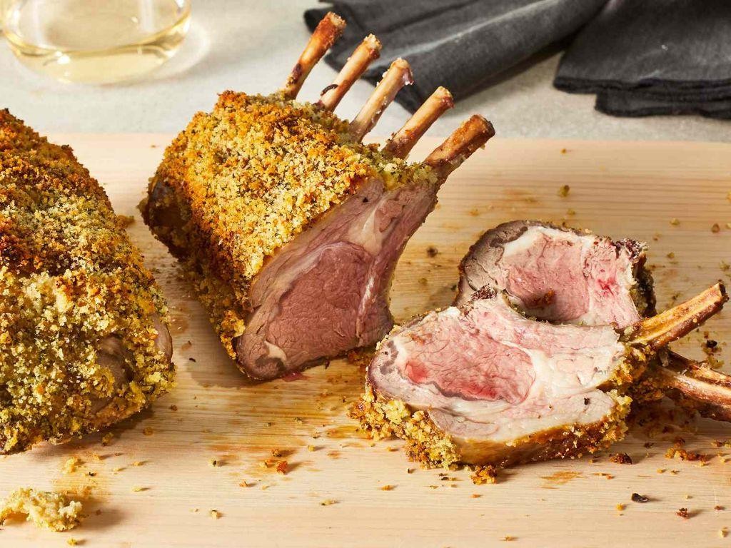 Herb-Crusted Rack of Lamb