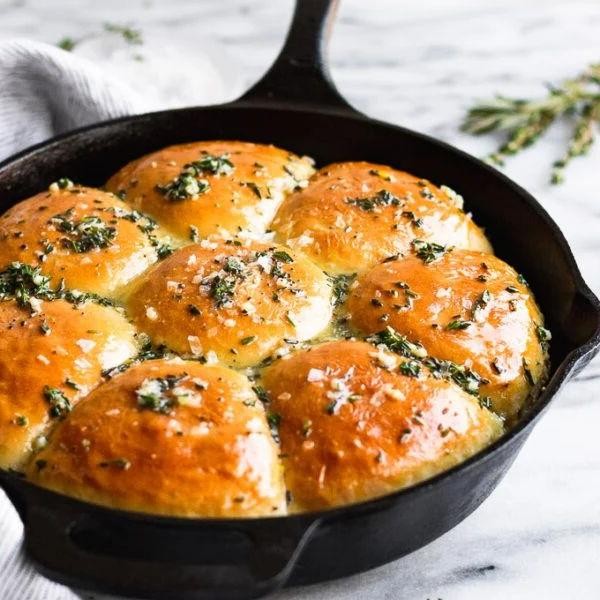 Herb-Infused Dinner Rolls