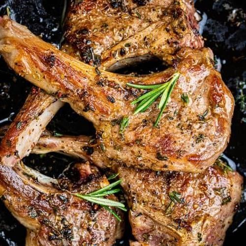 Herb-Marinated Grilled Lamb Chops