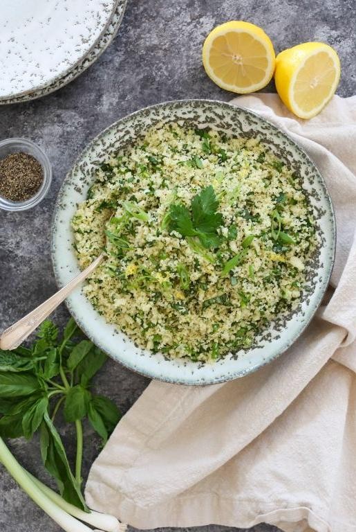 Herbed Couscous with Lemon Zest