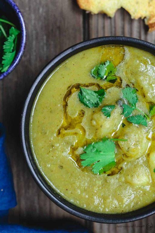 Herbed Potato and Leek Soup