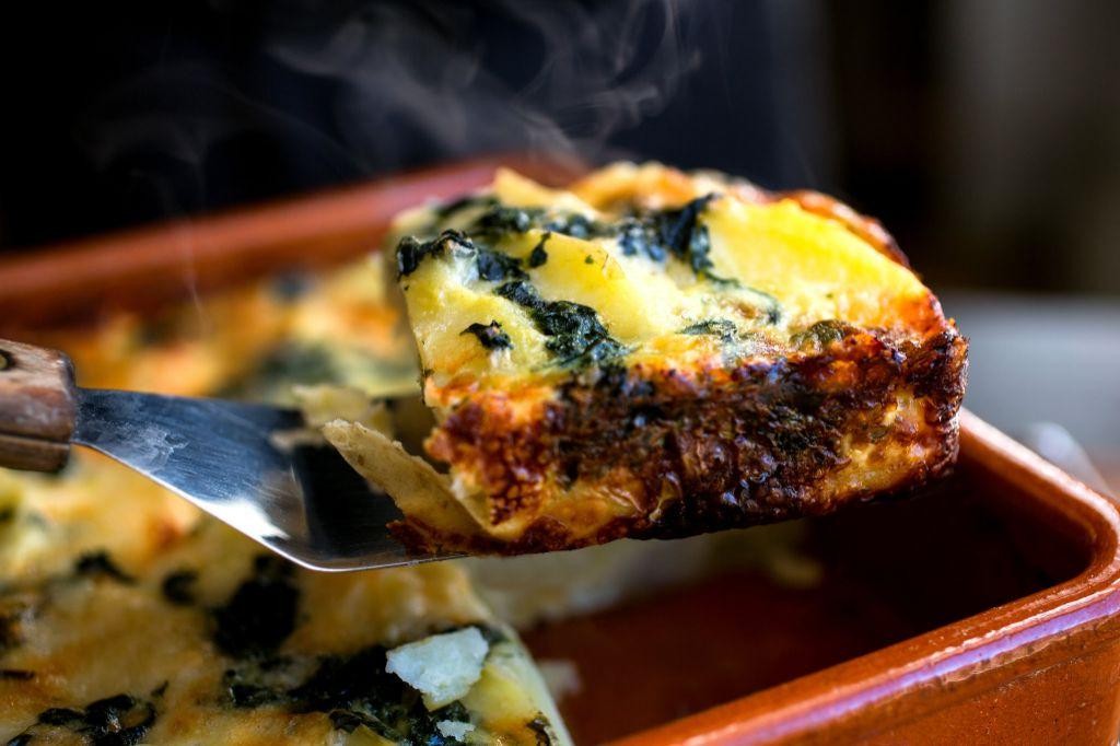 Herbed Sorrel and Potato Gratin