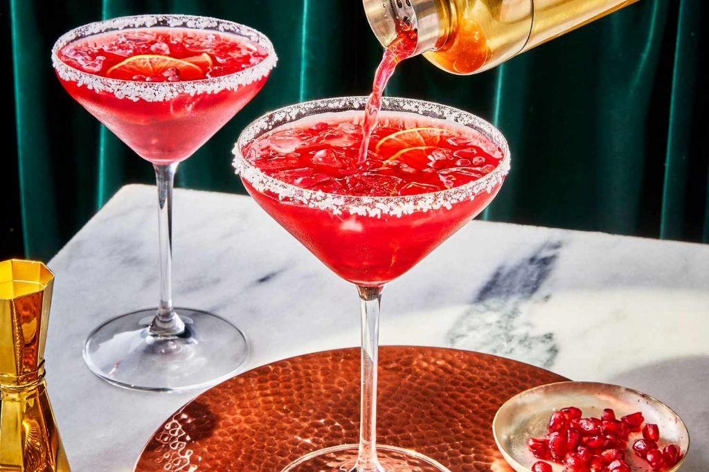 Holiday Pomegranate Margarita