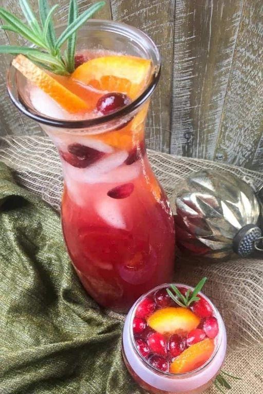 Honey Ginger Cranberry Vodka