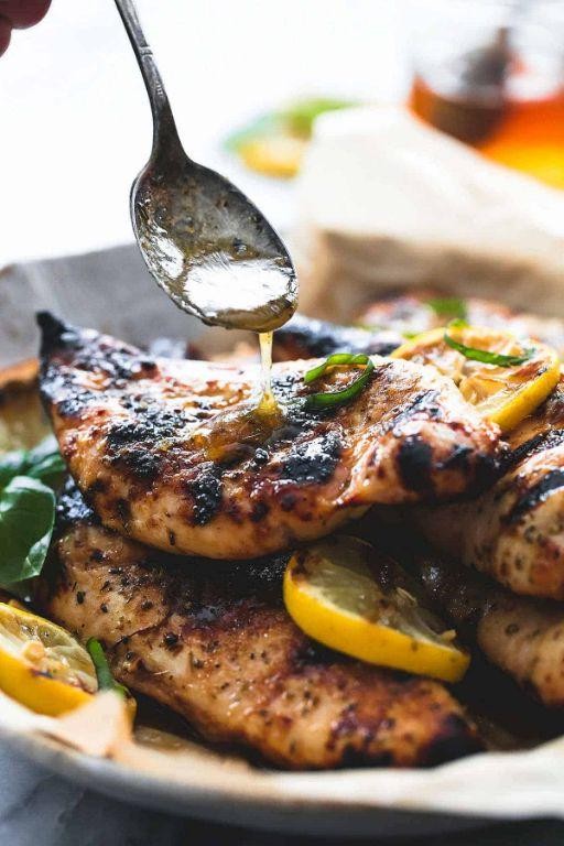 Honey Lemon Grilled Chicken Breast