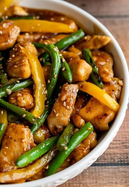 Honey Sesame Chicken Stir Fry