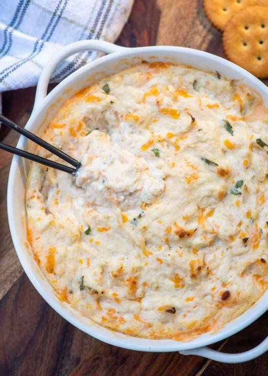Hot Crab and Cheese Dip