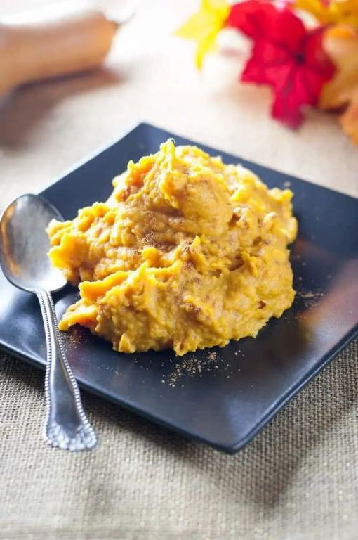Hubbard Squash Puree with Cinnamon
