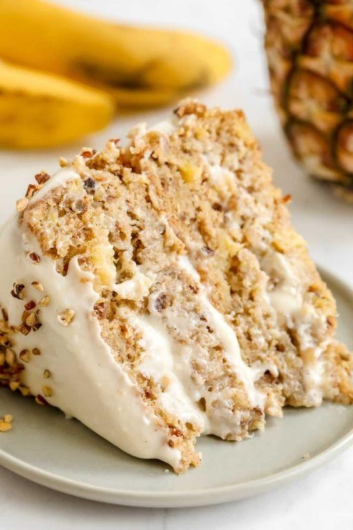 Hummingbird Layer Cake with Banana and Pineapple