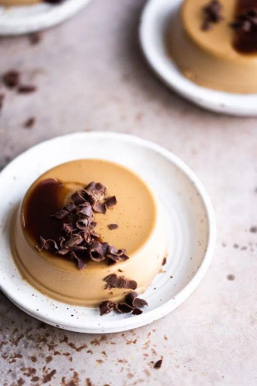 Instant Coffee Panna Cotta