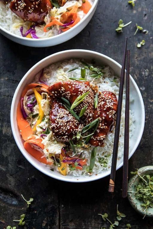 Instant Pot Korean Soy Garlic Chicken