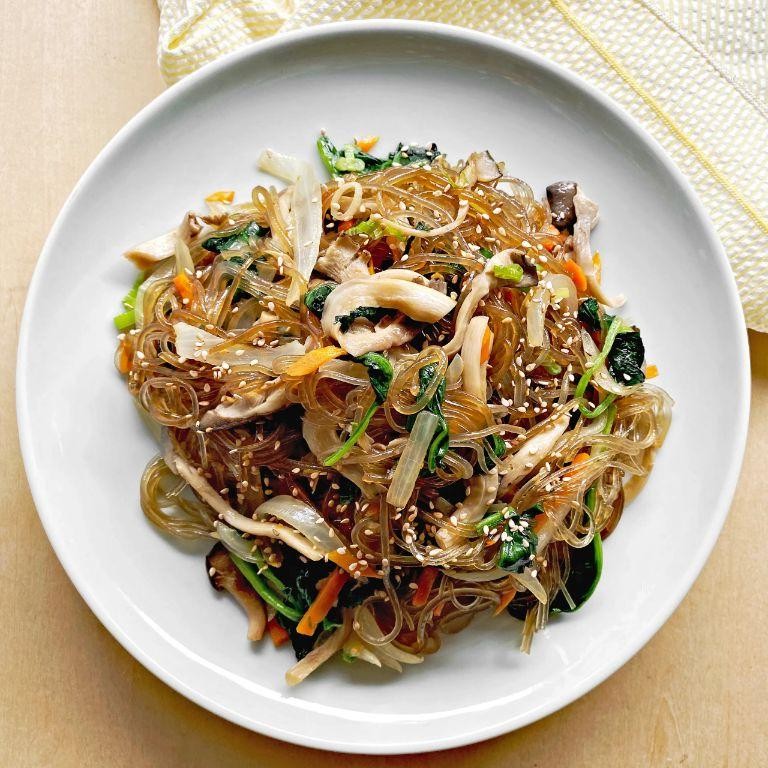 Instant Pot Korean Sweet Potato Noodles