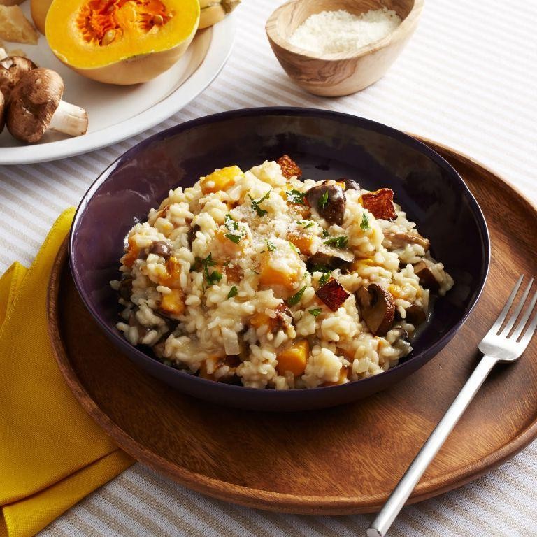 Italian Squash and Mushroom Risotto