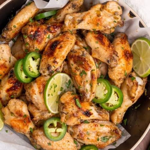 Jalapeño Lime Grilled Chicken Wings