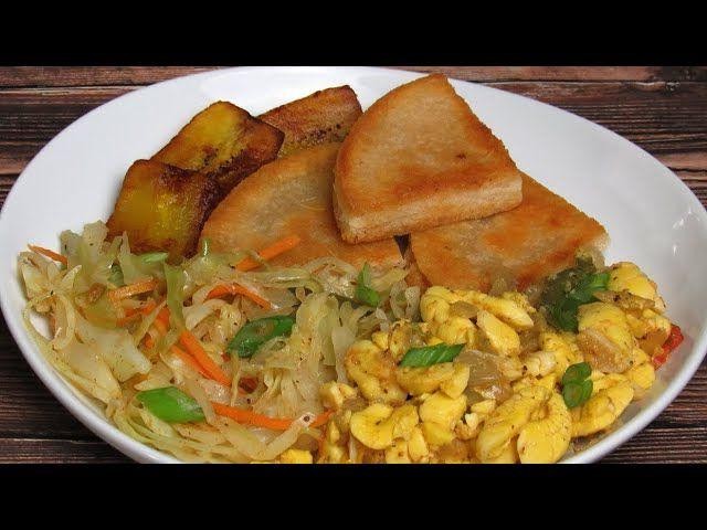 Jamaican Cabbage and Ackee Sauté