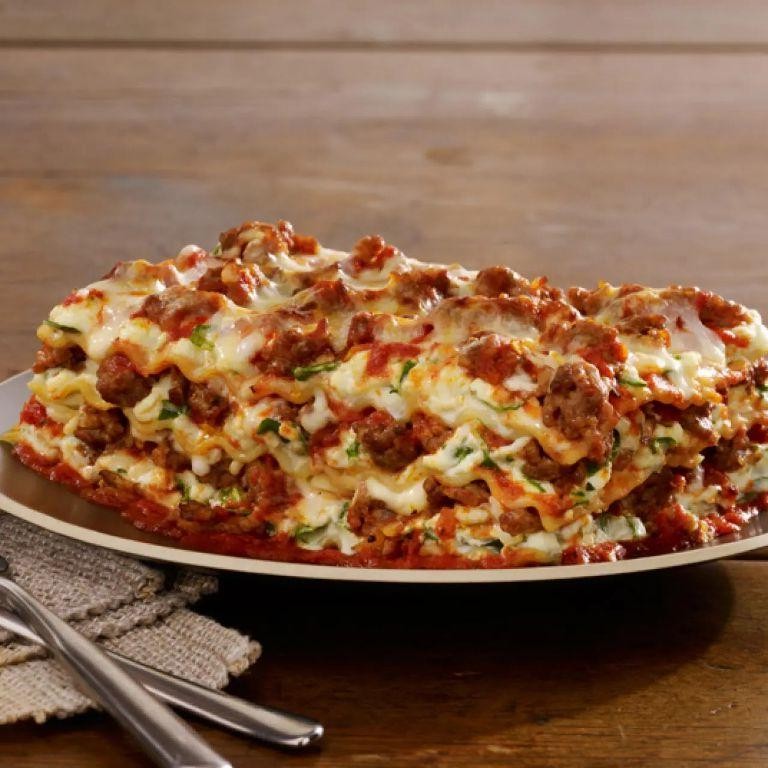 Johnsonville Italian Sausage and Spinach Lasagna