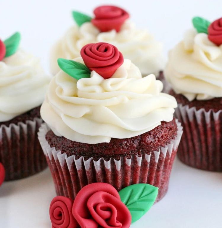 Kahlua Red Velvet Cupcakes